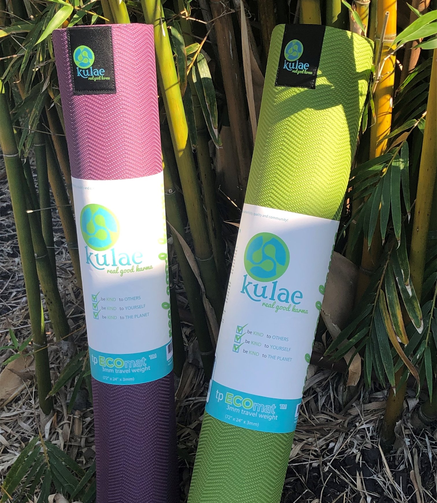 Kulae Yoga Mat - 3mm, Eco friendly, Lightweight